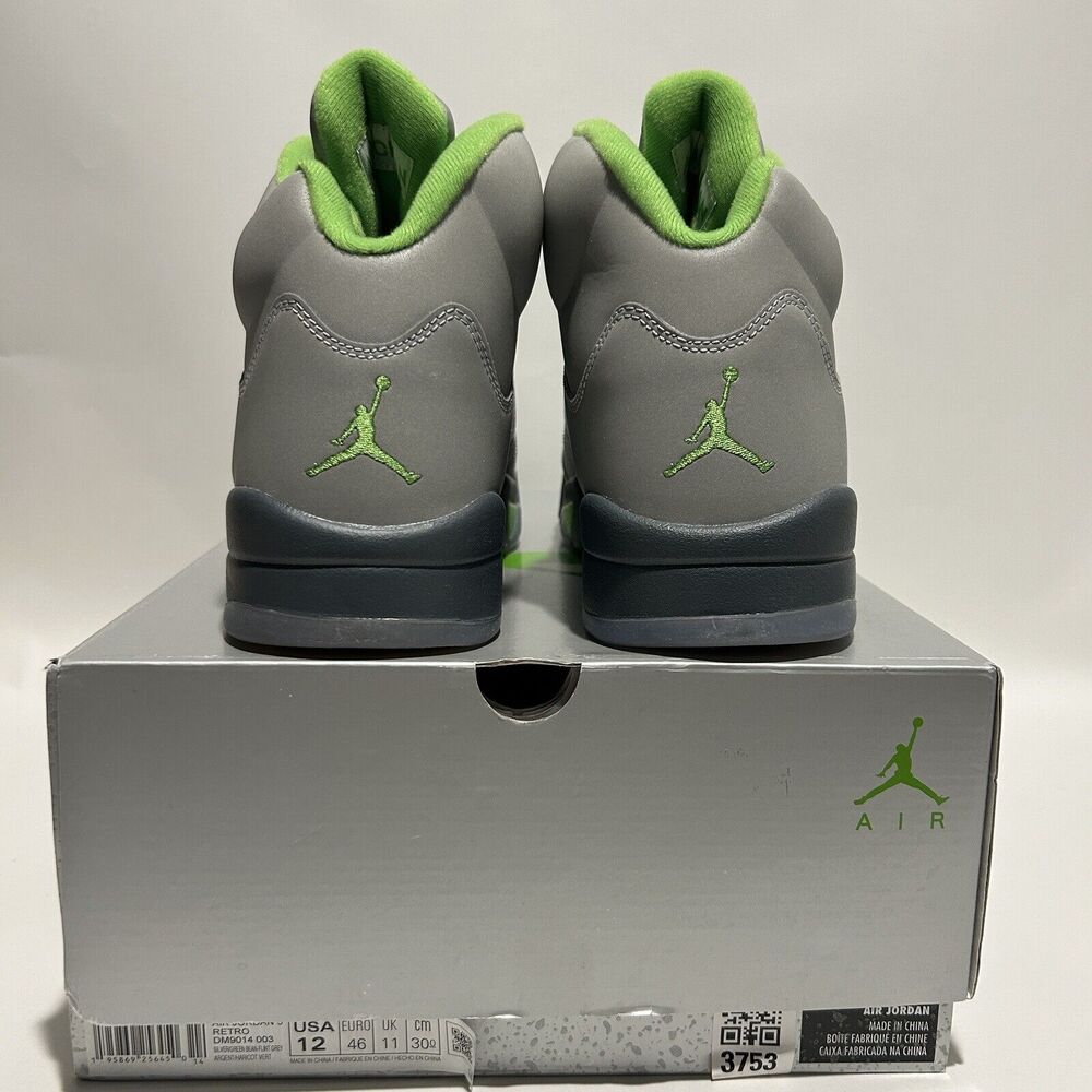 Nike Shoes Air Jordan 5 Retro “Green Bean” 2024 - Picture 4 of 5